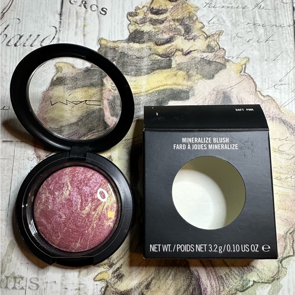MAC COSMETICS DAFT PINK Mineralize Blush Duo BNIB Rare LimitedEdition